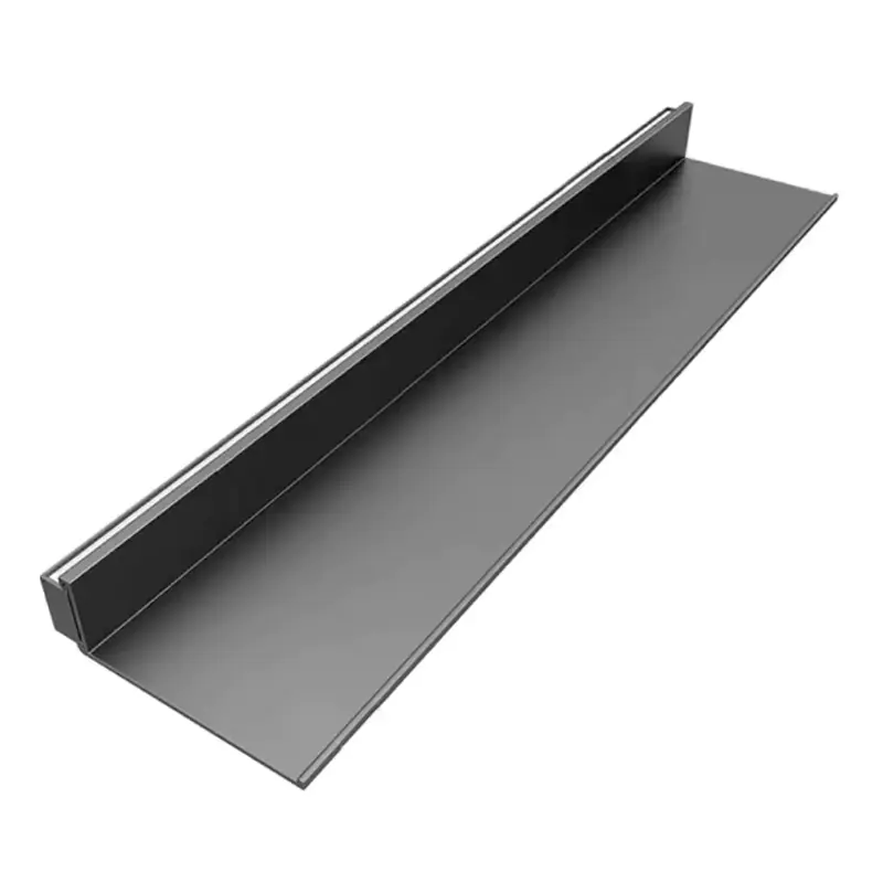 Moderne veggmonterte LED flytende skjermhyller